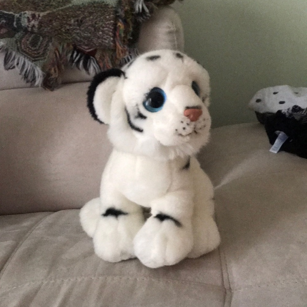 stuffed animal tiger